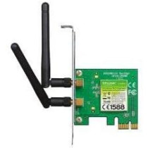 TP-Link TL-WN881ND 300Mbps Wireless N PCI Express Adapter, 2 Detachable Antennas, Low Profile Bracket