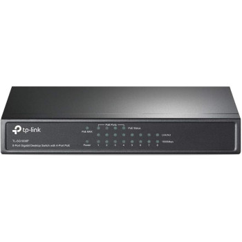 TP-LINK TL-SG1008P 8-Port Gigabit Desktop POE Switch with 4 PoE Ports