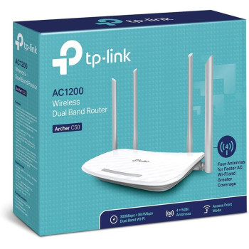 TP-Link Archer C50 IEEE 802.11ac Ethernet Wireless Router