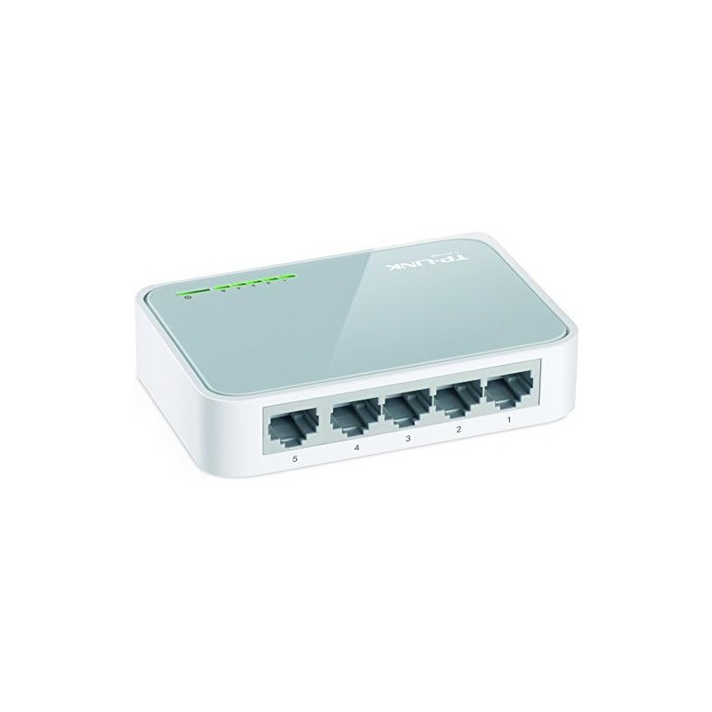 TP-LINK 5-Port Fast Ethernet Desktop Switch (TL-SF1005D) by TP-Link