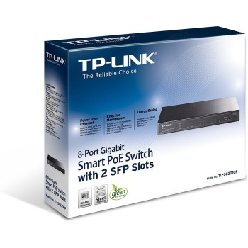 TP-Link TL-SG2210P 8 Port Gigabit Smart PoE Switch