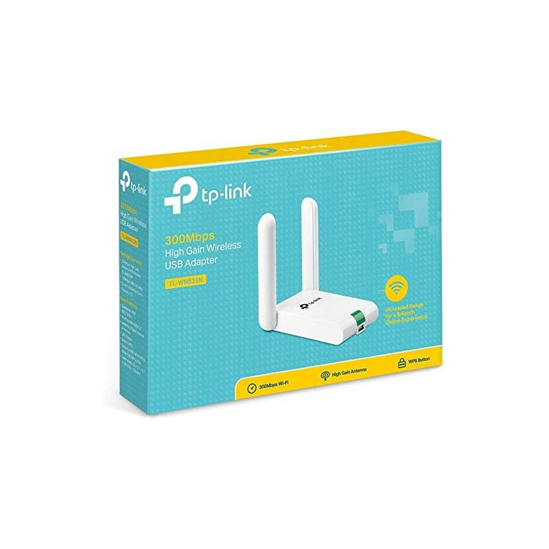 300Mbps High Gain Wi-Fi USB Adapter, desktop housing, Mini USB 2.0