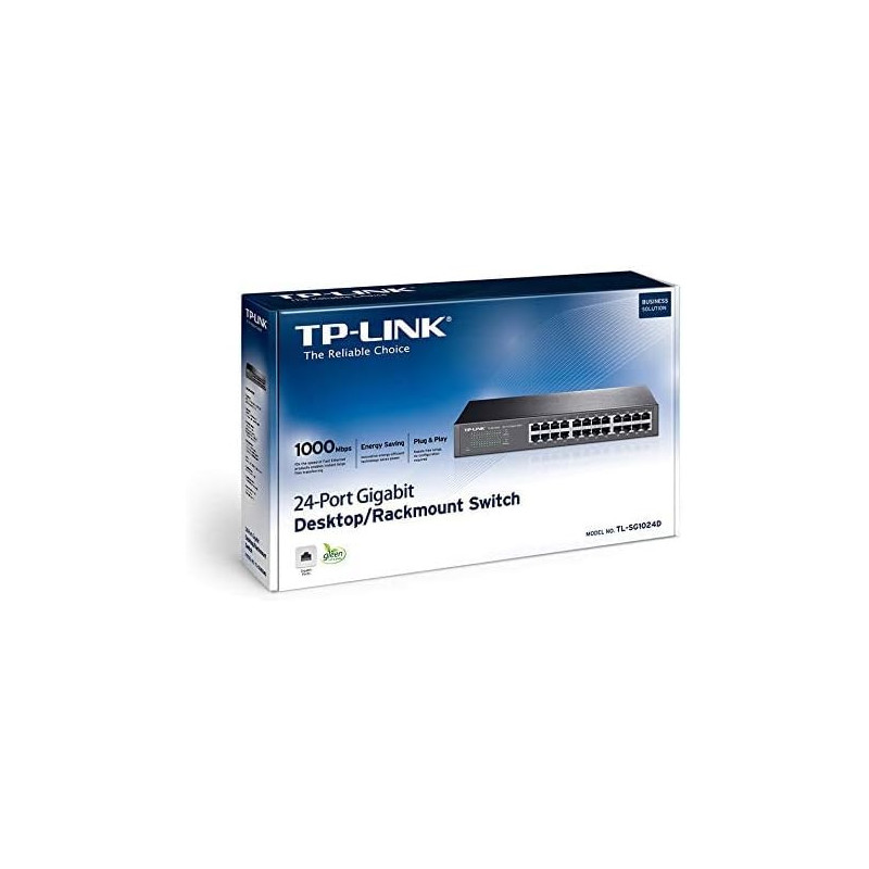 TP-LINK TL-SG1024D 24-Port Gigabit Rackmount Switch