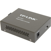 TP-Link Gigabit Ethernet Media Converter, Up to 1000Mbps RJ45 to 1000M Single-Mode SC Fiber (MC210CS)