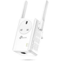 TP-LINK 300Mbps WiFi Range Extender TL-WA860RE with AC Passthrough 2 fixed External Antennas