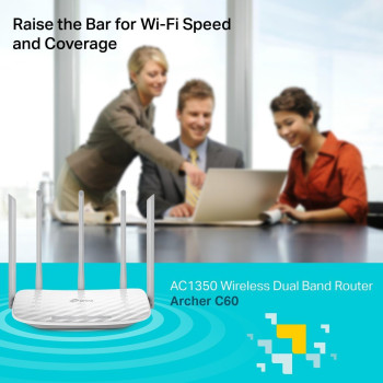 TP-Link AC1350 Wireless Wi-Fi Tri-Band Gigabit Router