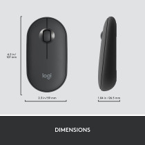Logitech MK470 Slim Wireless Keyboard and Mouse Combo - Modern Compact Layout, Ultra Quiet, 2.4 GHz USB Receiver, Plug n' Play Connectivity, Compatible with Windows - Black