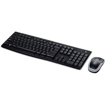 Logitech MK270 Wireless Keyboard and Mouse Combo - Keyboard and Mouse Included, 2.4GHz Dropout-Free Connection, Long Battery Life