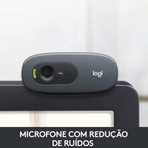 Logitech Hd Webcam C270, 720p Widescreen Video Calling Recording (960-000694), 3.15 Lb
