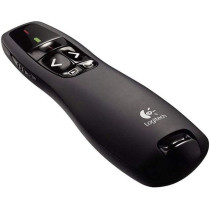 Logitech R400 LASER PRESENTATION REMOTE, For basic slide navigation - Black