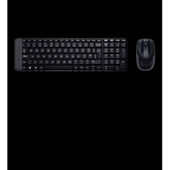 Logitech Wireless Mk220 Keyboard And Mouse Combo (black)