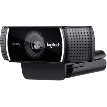 Logitech Full HD C922 Pro Stream Webcam, 1080p Camera Streaming Webcam, Records and Streams Your Gaming Sessions in Rich HD for Streaming, Background Replacement, with Tripod Included