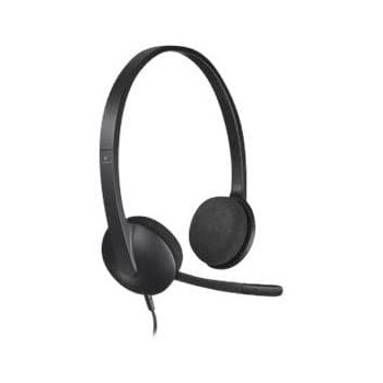 Logitech H340 USB Headset Black