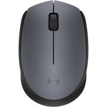 Logitech M170 Wireless Mouse, 2.4 GHz with USB Nano Receiver, Optical Tracking, 12-Months Battery Life, Ambidextrous, PC/Mac/Laptop - Grey, 910-004642