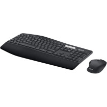 Logitech Mk850 Multi-Device Wireless Keyboard And Mouse Combo, 2.4Ghz Bluetooth, Curved Keyframe Mouse, 12 Programmable Keys, 3-Year Battery Life, Pc/Mac, Intl, Ar