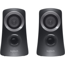 Logitech Z313 2.1 Multimedia Speaker System With Subwoofer, 50 Watts Peak Power, Strong Bass, 3.5Mm Audio Inputs, Control Pod, Pc/Ps4/Xbox/Tv/Smartphone/Tablet/Music Player Black, 980-000447