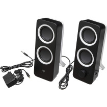Logitech Logitech Multimedia Speakers Z200 with Stereo Sound for Multiple Devices - Black