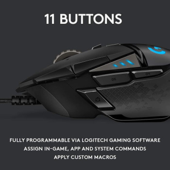 Logitech G502 HERO High Performance Gaming Mouse