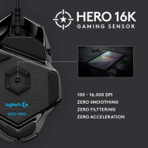 Logitech G502 HERO High Performance Gaming Mouse