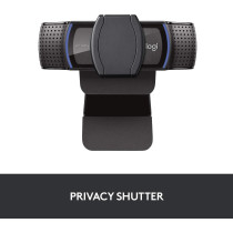 Logitech Logitech C920S Pro HD Webcam with Privacy Shutter - Widescreen Video Calling and Recording, 1080p Camera, Desktop or Laptop Webcam