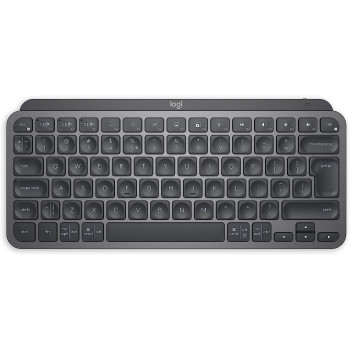 Logitech MX Keys Mini Minimalist Wireless Illuminated Keyboard, Compact, Bluetooth, Backlit, USB-C, Compatible with Apple macOS, iOS, Windows, Linux, Android, Metal Build - Graphite