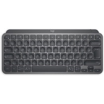 Logitech MX Keys Mini Minimalist Wireless Illuminated Keyboard, Compact, Bluetooth, Backlit, USB-C, Compatible with Apple macOS, iOS, Windows, Linux, Android, Metal Build - Graphite