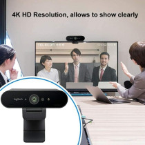 Logitech Brio Webcam - 90 Fps - Usb 3.0-4096 X 2160 Video - Auto-focus - 5x Digital Zoom - Microp