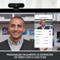 Logitech Brio Webcam - 90 Fps - Usb 3.0-4096 X 2160 Video - Auto-focus - 5x Digital Zoom - Microp