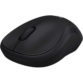 Logitech M185 Wireless Mouse, 2.4GHz with USB Mini Receiver, 12-Month Battery Life, 1000 DPI Optical Tracking, Ambidextrous PC/Mac/Laptop - Grey