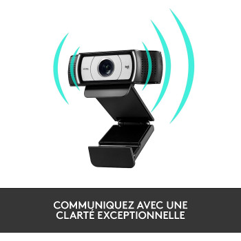 Logitech 960-000972 C930e Webcam With 4x Digital Zoom, Full HD 1080p/30fps - Black