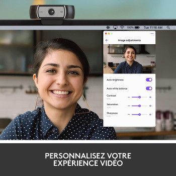 Logitech 960-000972 C930e Webcam With 4x Digital Zoom, Full HD 1080p/30fps - Black