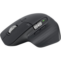 Logitech MX Master 3S - Wireless Performance Mouse with Ultra-Fast Scrolling, Ergo, 8K DPI, Track on Glass, Quiet Clicks, USB-C, Bluetooth, Windows, Linux, Chrome-Graphite