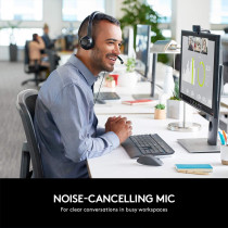 Logitech H390 Usb Computer Headset With Enhanced Digital Audio And Inline Controls - Black, Regular