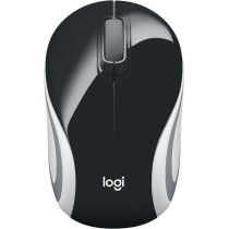 Logitech M187 Ultra Portable Wireless Mouse, 2.4 Ghz With Usb Receiver, 1000 Dpi Optical Tracking, 3-Buttons, Pc/Mac/Laptop - Black