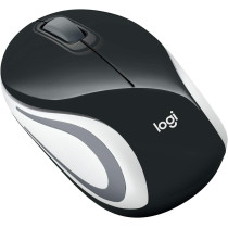 Logitech M187 Ultra Portable Wireless Mouse, 2.4 Ghz With Usb Receiver, 1000 Dpi Optical Tracking, 3-Buttons, Pc/Mac/Laptop - Black
