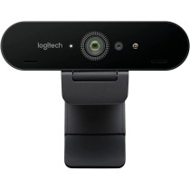 Logitech Brio Stream Webcam, Ultra HD 4K Streaming Edition, 1080p/60fps Hyper-Fast Streaming, Wide Adjustable Field of View for Gaming, Works with Skype, Zoom, Xsplit, Youtube, PC/Xbox/Laptop - Black