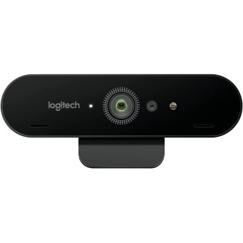 Logitech Brio Stream Webcam, Ultra HD 4K Streaming Edition, 1080p/60fps Hyper-Fast Streaming, Wide Adjustable Field of View for Gaming, Works with Skype, Zoom, Xsplit, Youtube, PC/Xbox/Laptop - Black