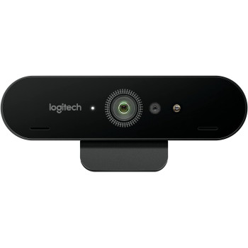Logitech Brio Stream Webcam, Ultra HD 4K Streaming Edition, 1080p/60fps Hyper-Fast Streaming, Wide Adjustable Field of View for Gaming, Works with Skype, Zoom, Xsplit, Youtube, PC/Xbox/Laptop - Black