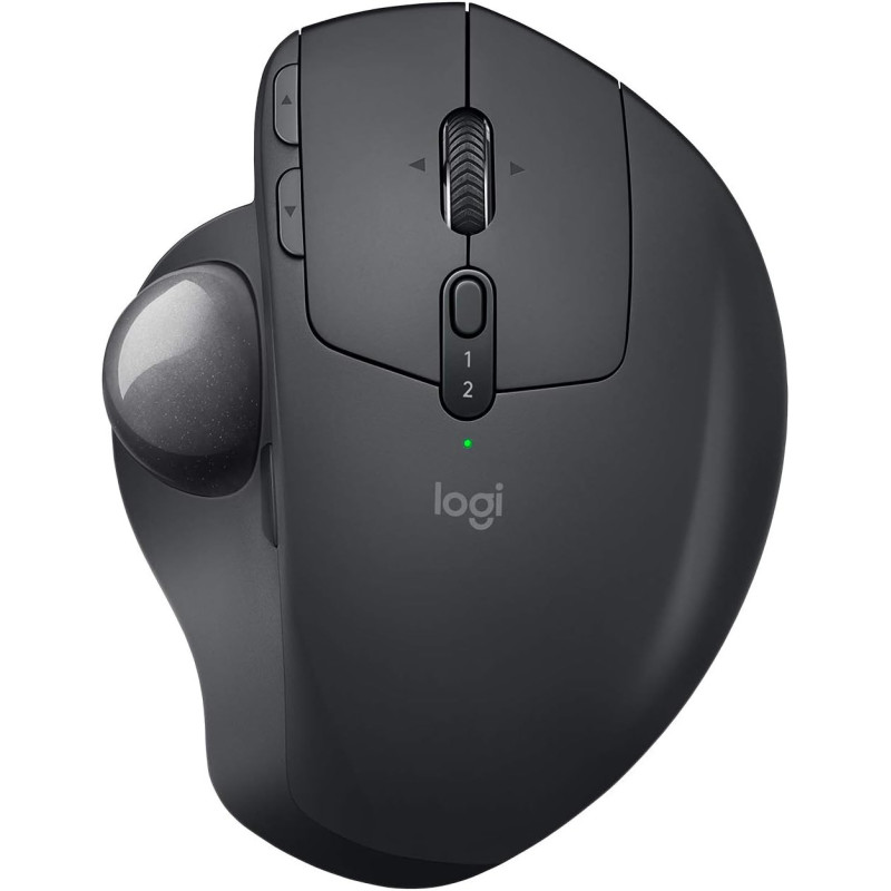 Logitech MX ERGO Advanced Wireless Trackball for Windows PC and Mac, 910-005179