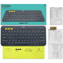Logitech K380 Multi-Device Wireless English Keyboard - Black