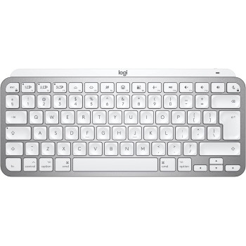 Logitech MX Keys Mini for Mac Minimalist Wireless Keyboard, Compact, Bluetooth, Backlit Keys, USB-C, Tactile Typing, Compatible with MacBook Pro,Macbook Air,iMac,iPad