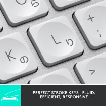 Logitech MX Keys Mini for Mac Minimalist Wireless Keyboard, Compact, Bluetooth, Backlit Keys, USB-C, Tactile Typing, Compatible with MacBook Pro,Macbook Air,iMac,iPad