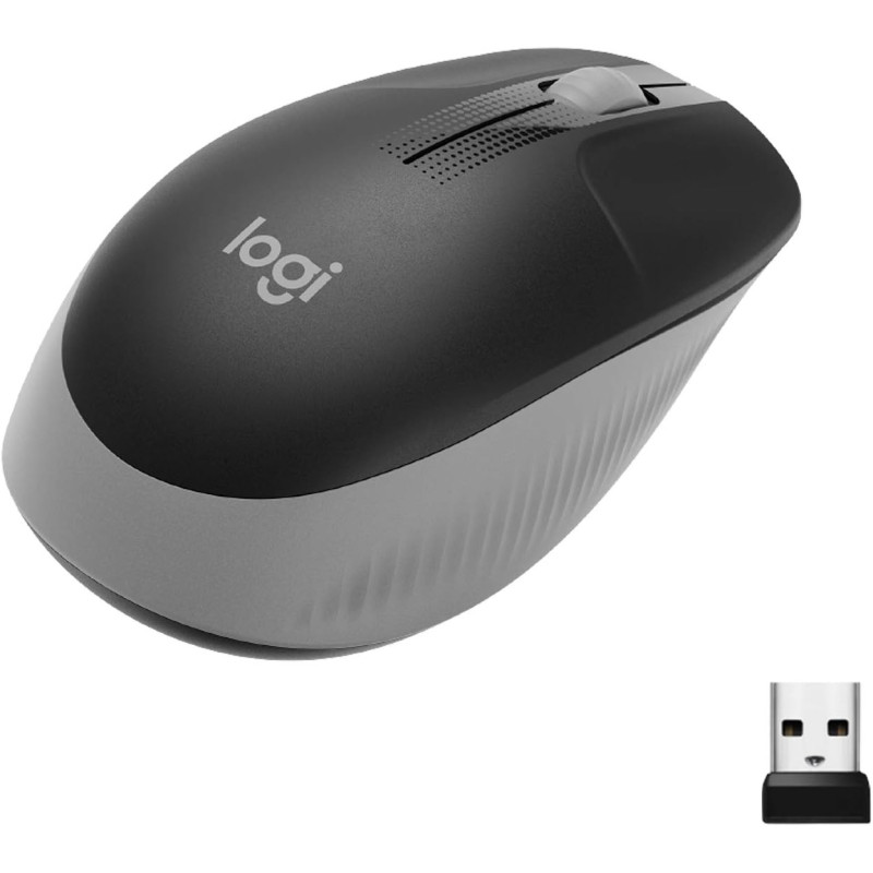 M191 Full-size wireless mouse - MID GREY - 2.4GHZ - EMEA - M191