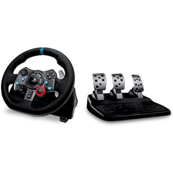 Logitech 941-000112 Driving Force G29 Racing Wheel for PS4, PS3 and PC with Logitech Driving Force Shifter