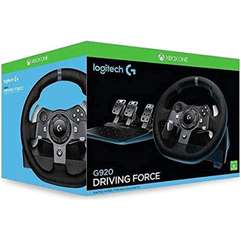 Logitech G920 Driving Force Racing Wheel for Xbox One and PC