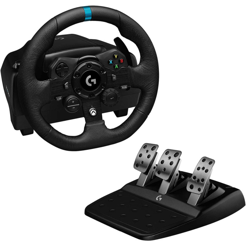 G923 Racing Wheel - Racing Simulator Steering Wheel for Xbox One and PC - Black