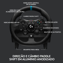G923 Racing Wheel - Racing Simulator Steering Wheel for Xbox One and PC - Black