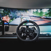 G923 Racing Wheel - Racing Simulator Steering Wheel for Xbox One and PC - Black