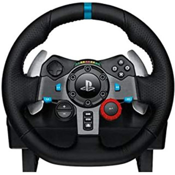 Logitech 941- 000112 G29 Driving Force Racing Wheel For Ps3, 4 - Black Blue
