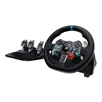 Logitech 941- 000112 G29 Driving Force Racing Wheel For Ps3, 4 - Black Blue